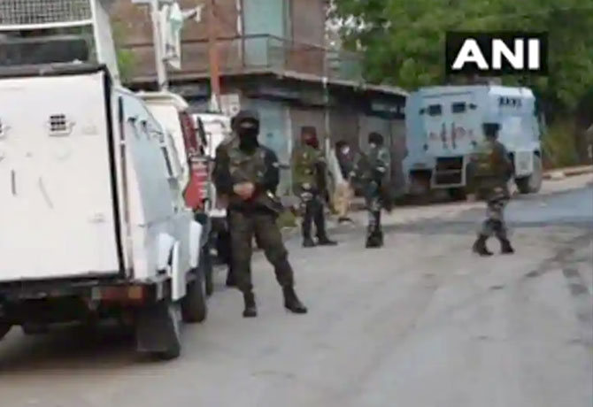 4 Terrorists killed by Security Forces in Shopian Encounter