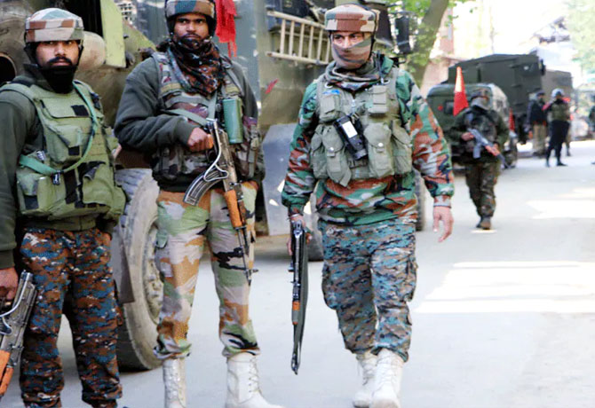  5 Terrorists Killed in Shopian in Jammu Kashmir