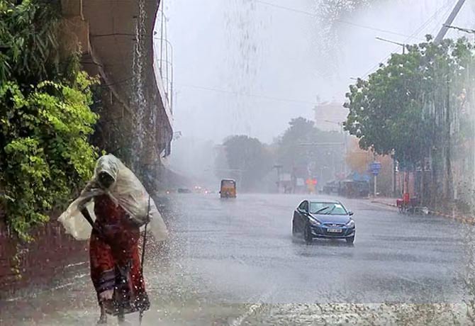 Moderate Rains In Telangana