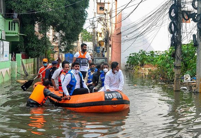 Central Team to Visit Hyd to Assess Flood Situation