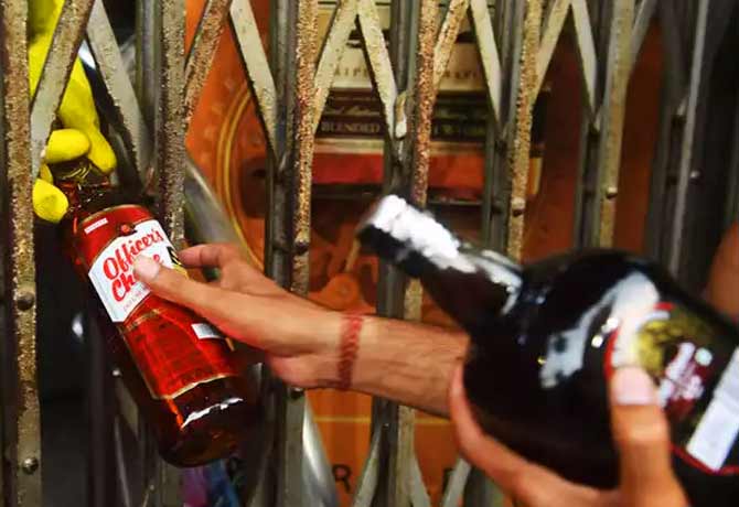 Liquor sales closed in Greater Warangal