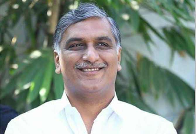 minister Harish Rao who voted in Siddipet