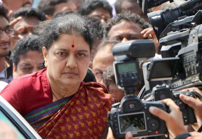 Sasikala to release from Jail on Jan 27