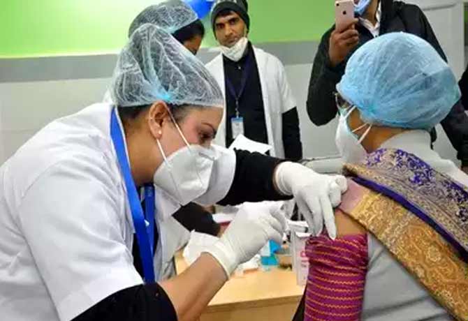 India reach 1 million Covid vaccinations in 6 days