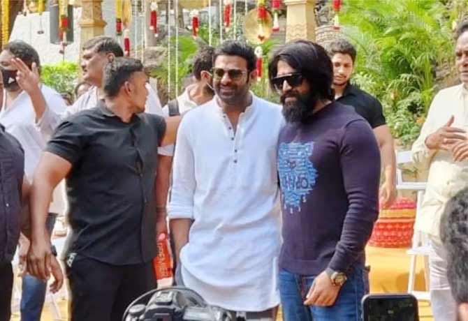 Rebel Star Prabhas Salaar Movie Launch