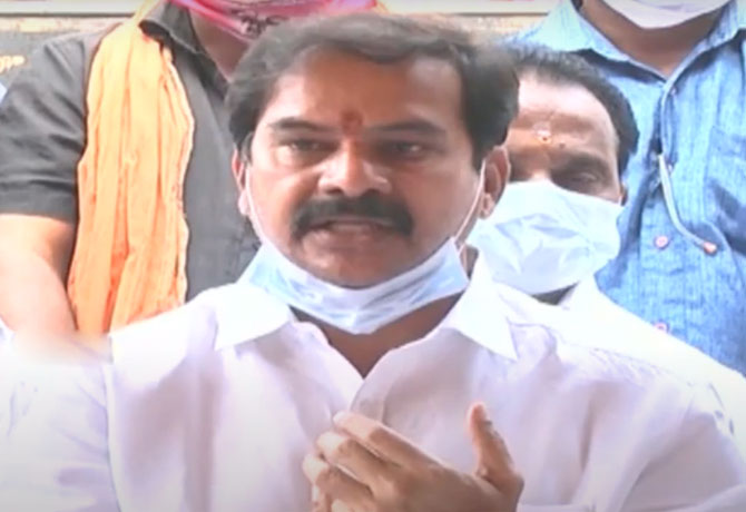 Jayashankar sir samadhi occupied by BJP