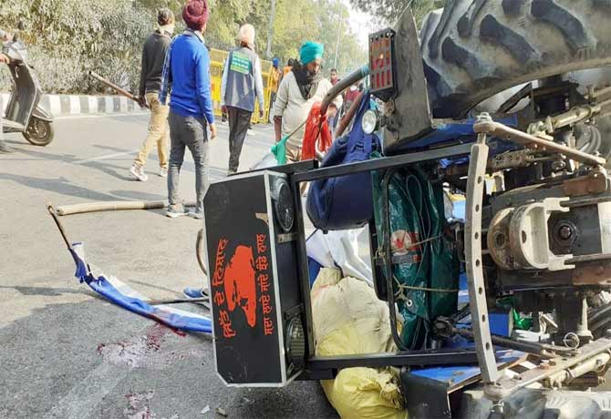 Coming from Australia he was killed in Delhi Farmers rally