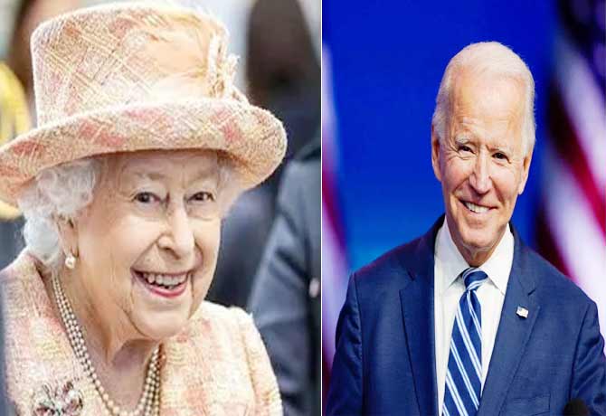 Queen of Britain hosts Joe Biden ahead of G-7 summit