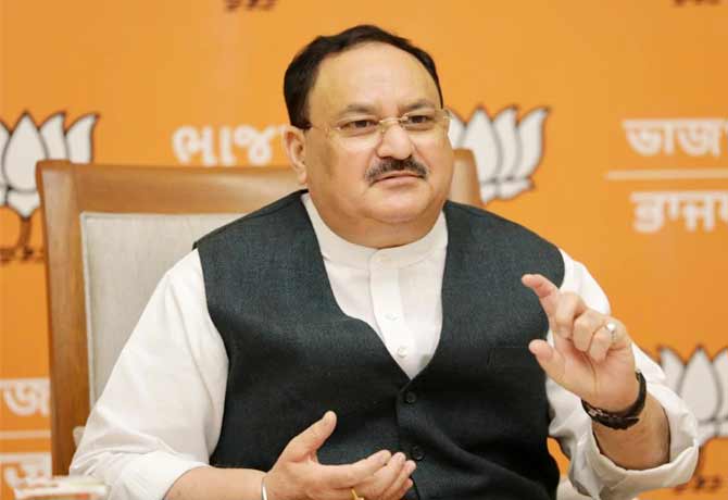 We have no political party to match says JP Nadda