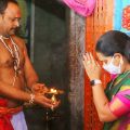 MLC Kavitha Worship At Mahaganapati Temple