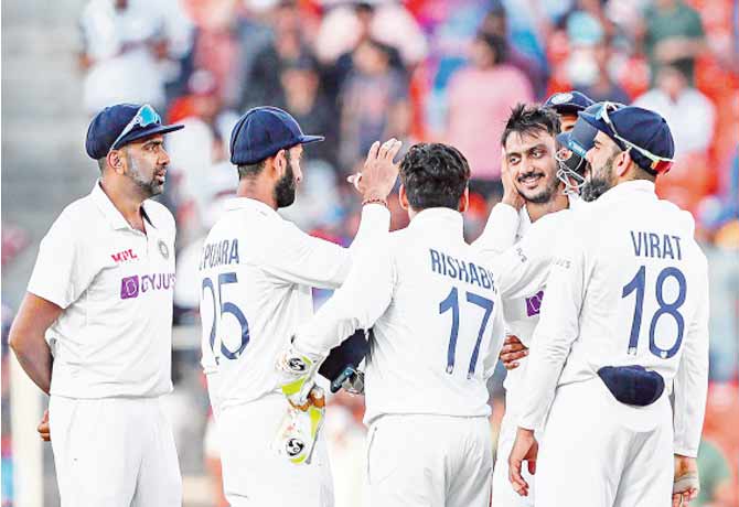 India win 3rd Test with 10 Wickets against England