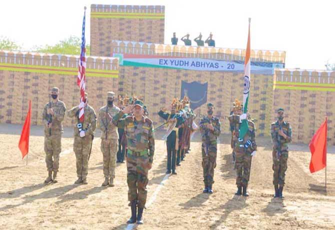 Indo-US joint Military exercise 'Yudh Abhyas' begins