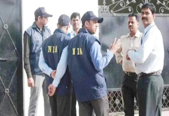 NIA raids in 10 places in Delhi Kerala and Karnataka
