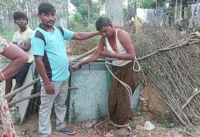 Rape on minor girl in mahabubabad