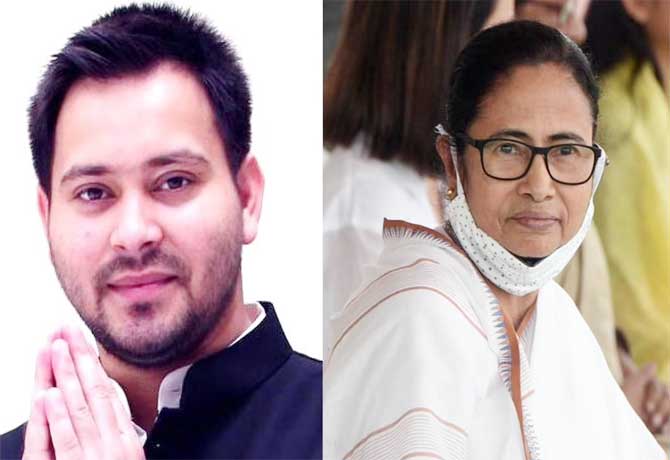 Support Mamata,' Tejashwi tells Biharis in West Bengal