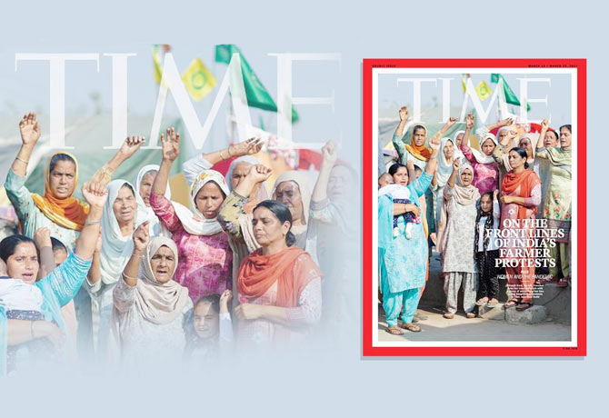 'Women Farmers' on Time Magazine