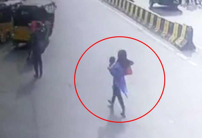 Wife Escape Her Husband in Secunderabad