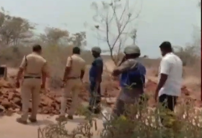 Tiffin bomb found in Rajanna sircilla