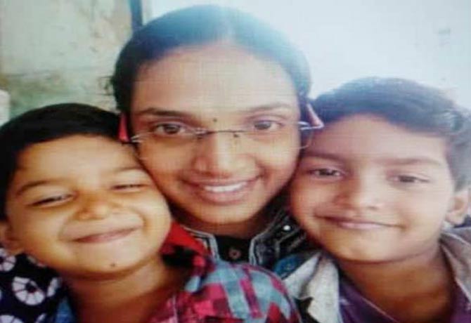 Daughter commit suicide in veluru