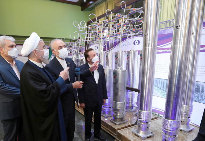 Iran starts enriching uranium to 60 percent