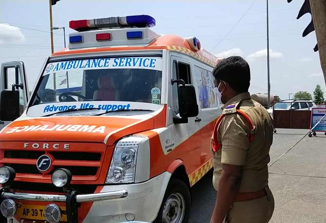 Prior permission for corona patients coming to Telangana
