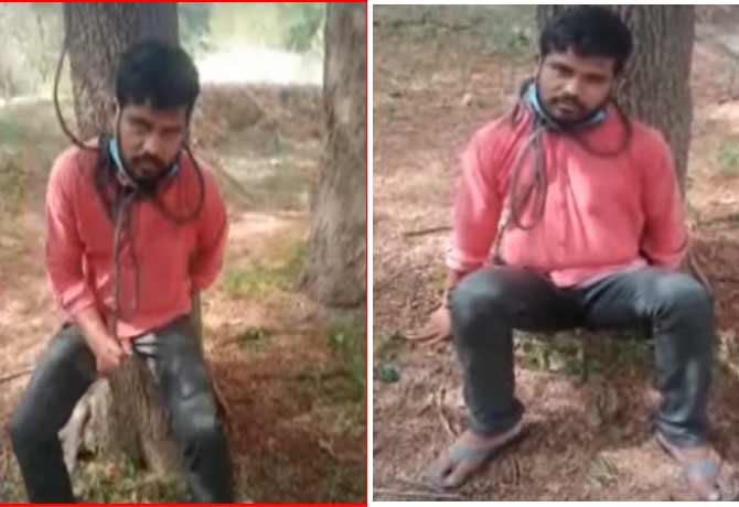 man hanging drama in Ranga Reddy District