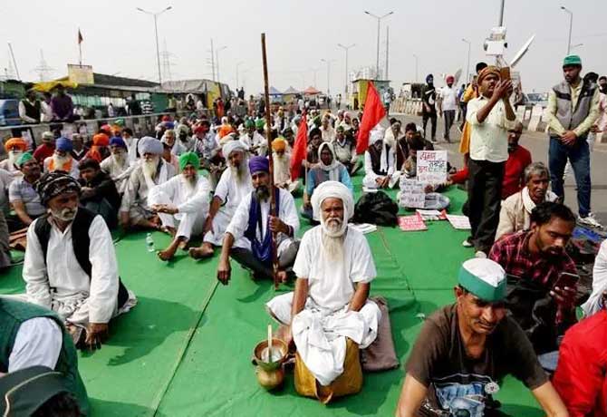 Farmers' Black Day on 26th: Support from 12 Oppositions