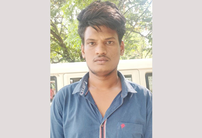 Arrest of a young man who harassed his Niece