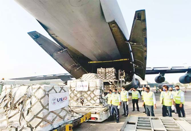US aid to India in tackling Covid 19 second wave