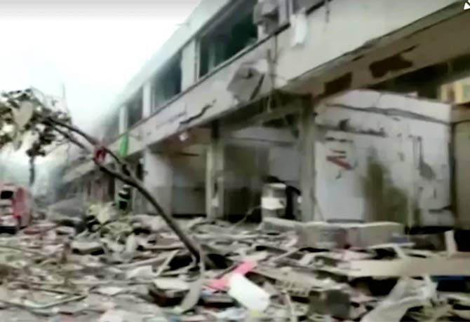 12 Members dead in Gas Pipe Explosion