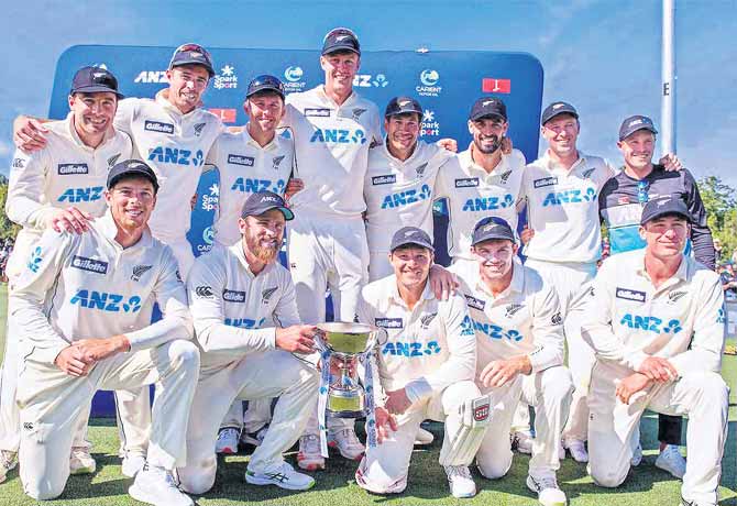 New zealand players ready for Team India