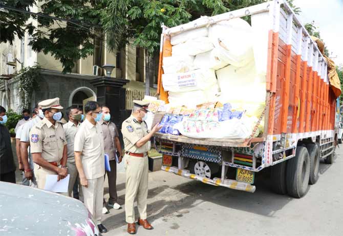 Arrest of accused selling gutka