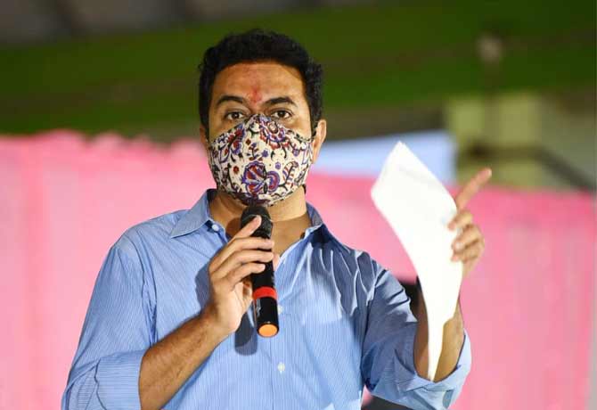 KTR Comments on Etela Rajender