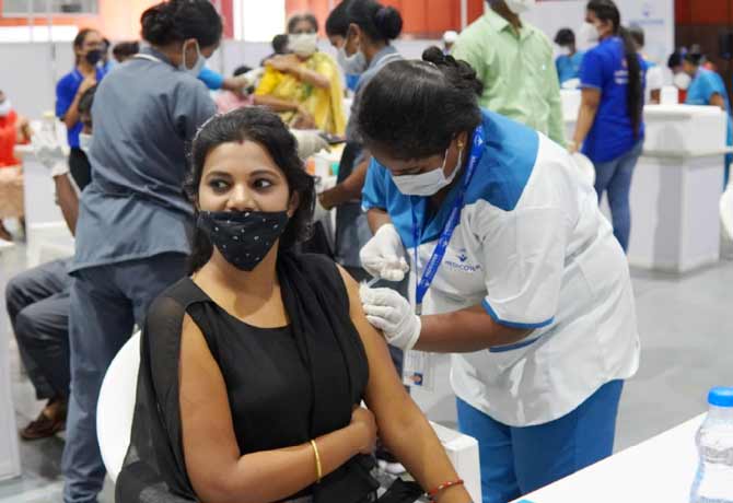 Vaccination centers closed for 4 days due to dussehra