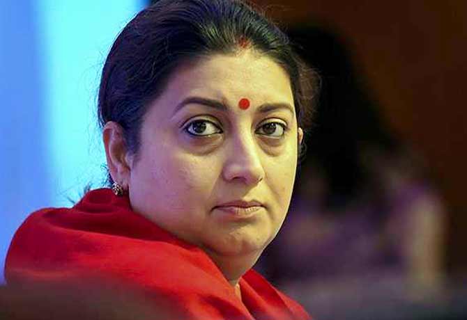 Smriti Irani son performs bhoomi pujan for her house