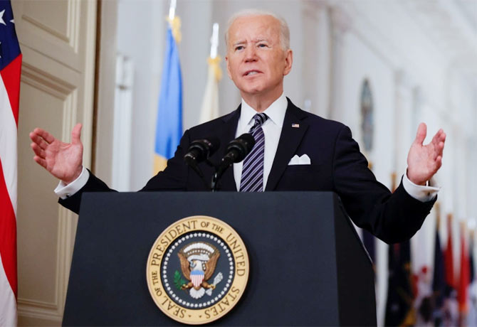 US must stay vigilant about Delta variant:Biden