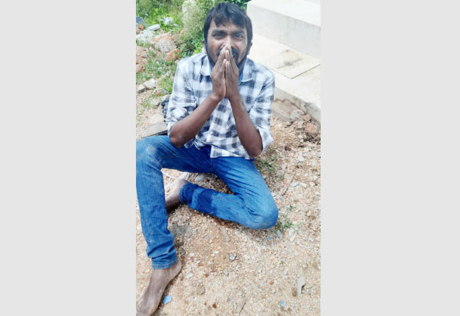 Fake police in Navodaya Nagar industrial area