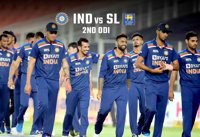 IND vs SL 2nd ODI match tomorrow