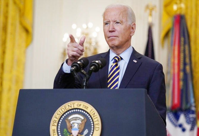 US ends 20 year war in Afghanistan Says Joe Biden