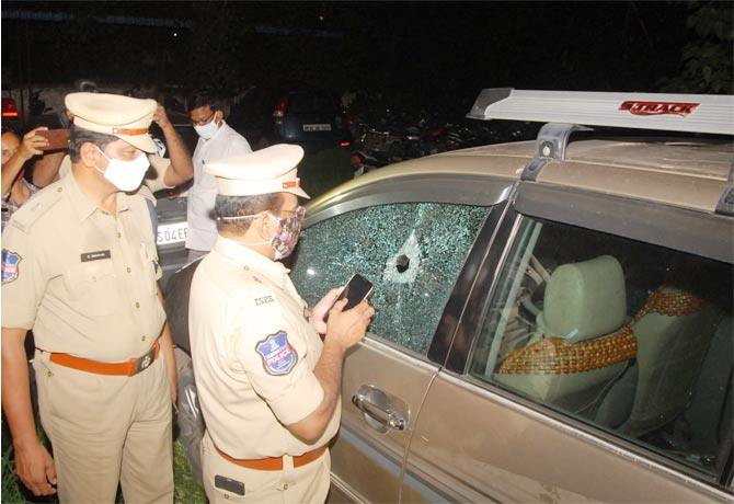 Gunfire in the of Karimnagar