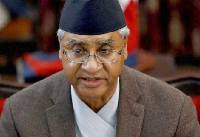 Sher Bahadur Deuba becomes Nepal's PM