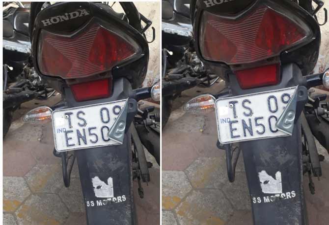 Motorists are violating vehicle number plate regulations
