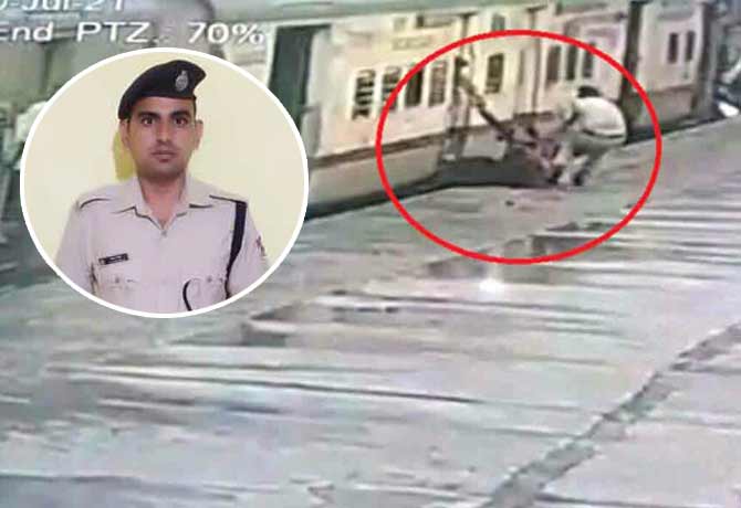 RPF Constable saves woman life in Secunderabad