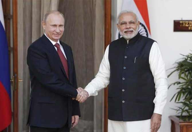 PM Modi speaks with Russia’s Vladimir Putin