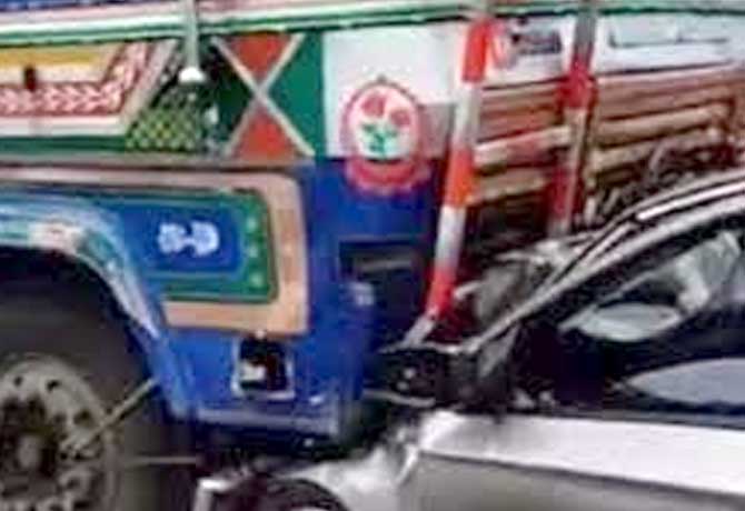 Woman Died in Road Accident in Sangareddy