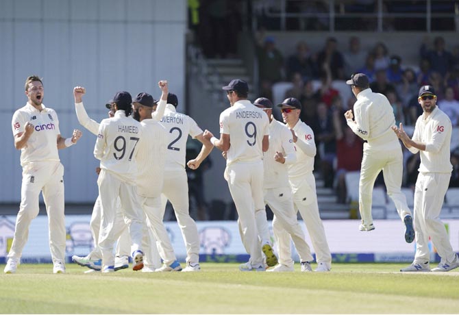 England innings victory in the third Test