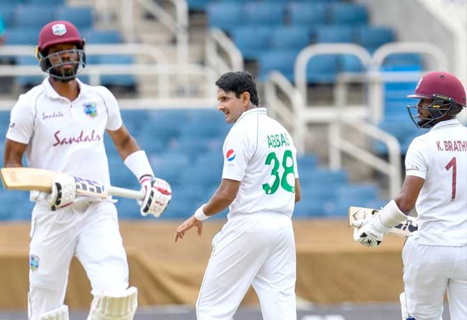 PAK vs WI 2nd Test: West Indies 113/5 at launch