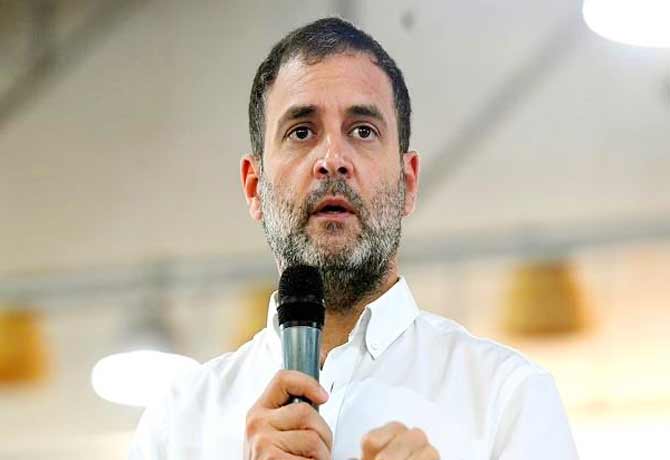 Rahul gandhi dig at PM Modi over power crisis