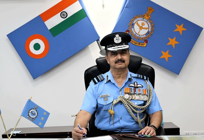 Vivek Ram Chaudhari as Chief of Air Staff