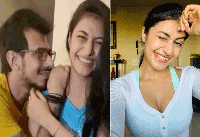 Chahal share Funny Video with his wife